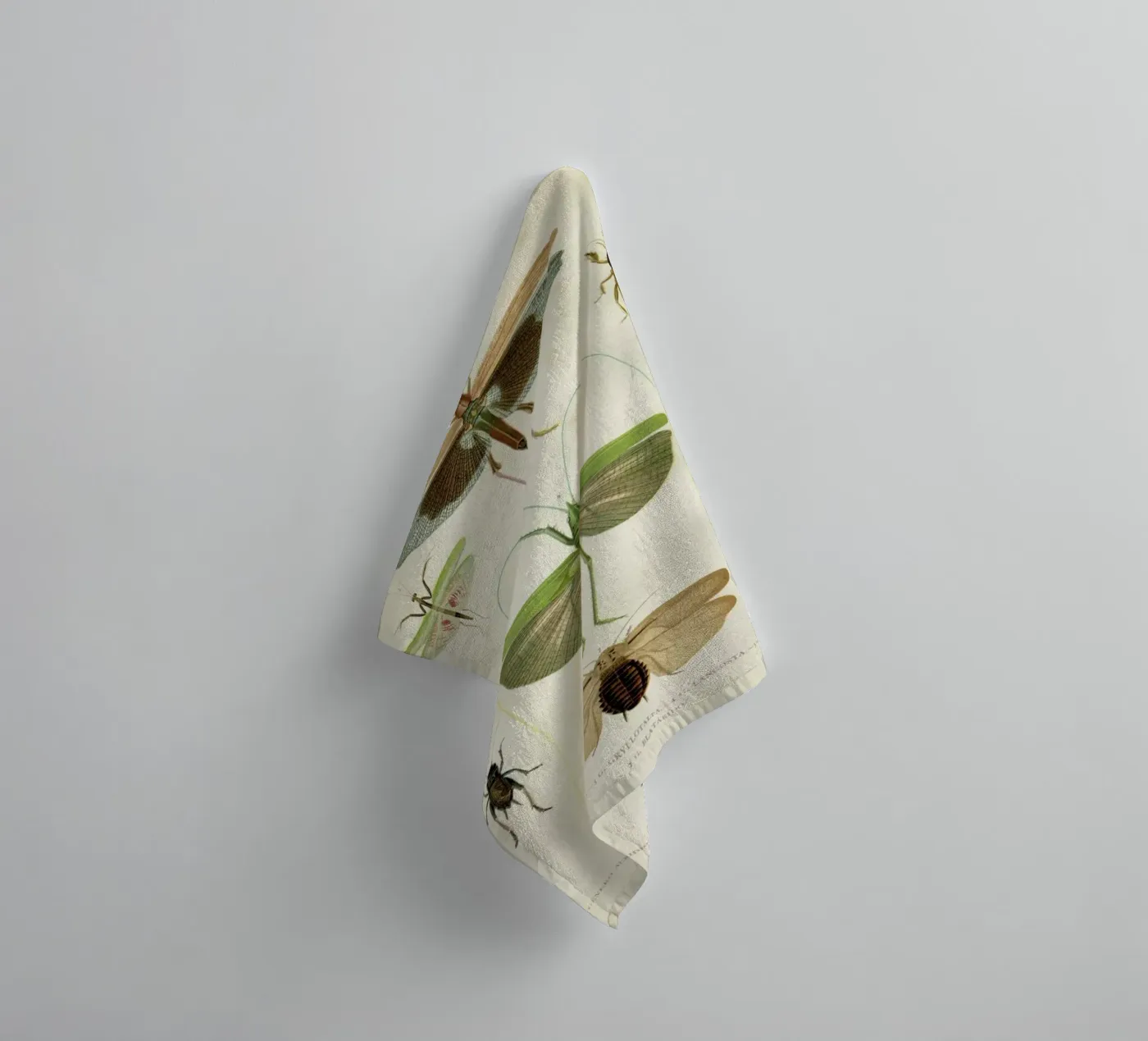 Insects towel by Flora & Fauna