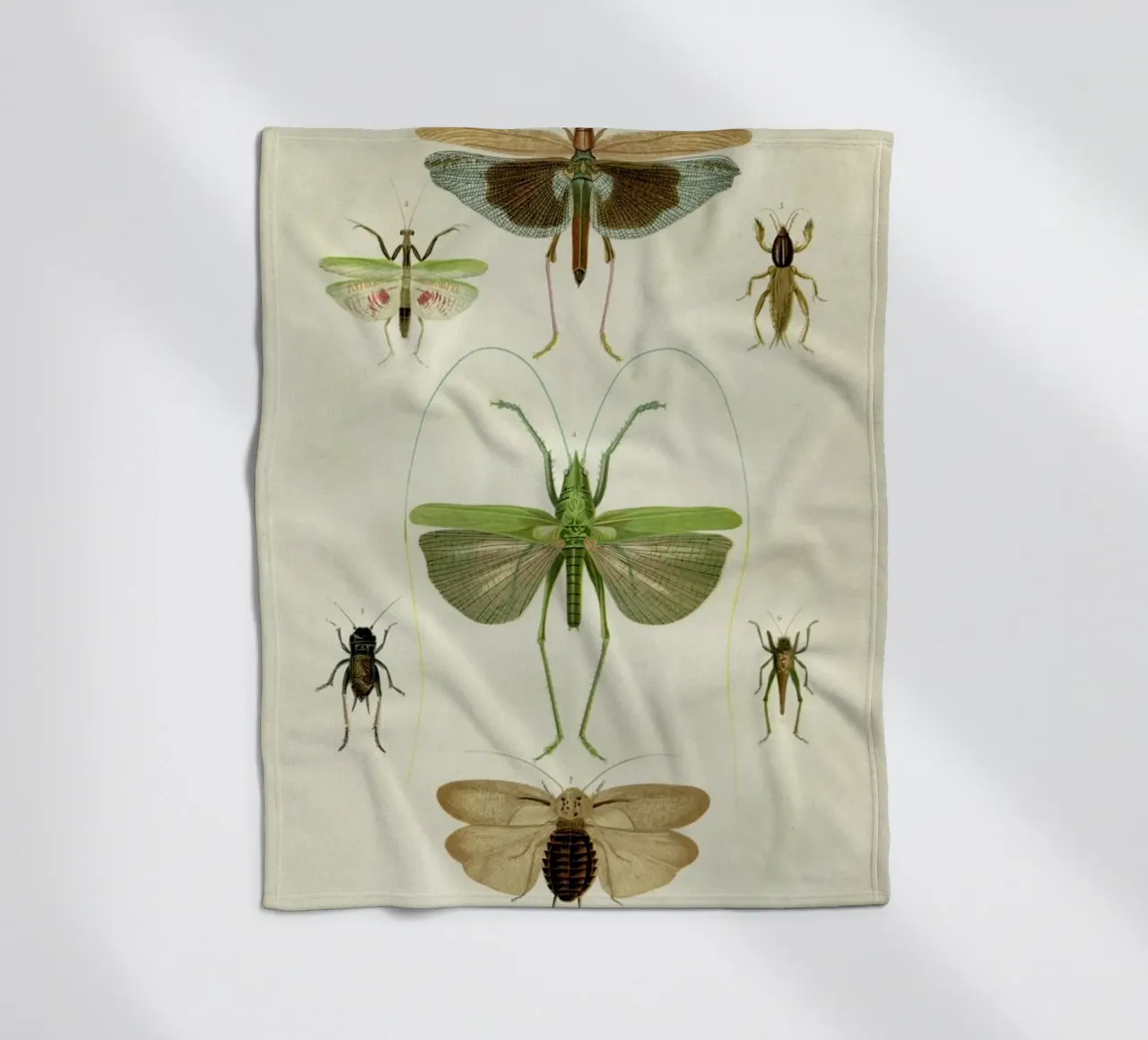 Insects Fleecedecke von Flora & Fauna