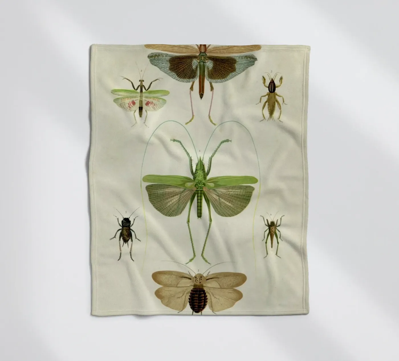 Insects fleecedeken van Flora & Fauna