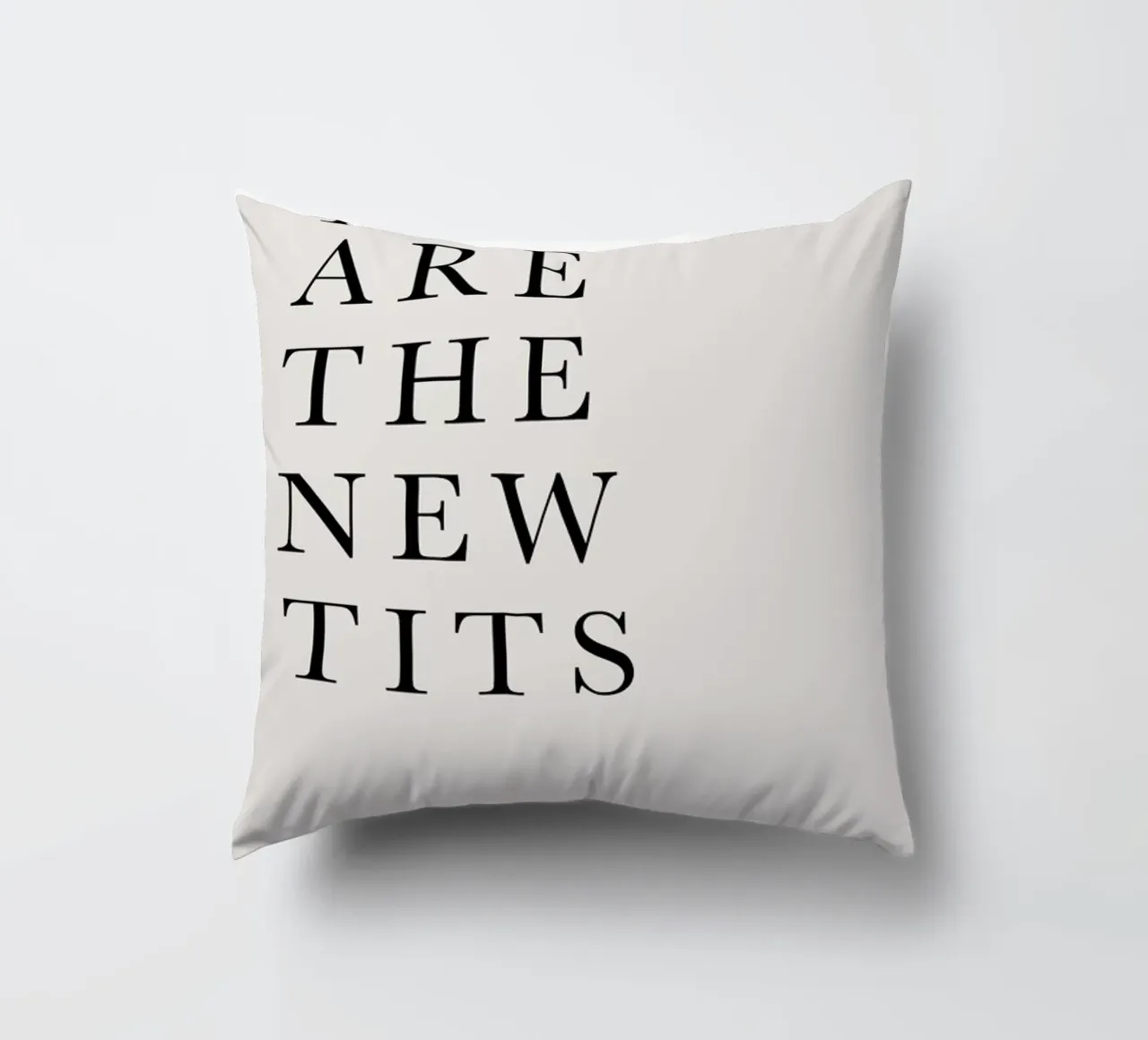 Brains Are the New Tits cuscino da Kubistika