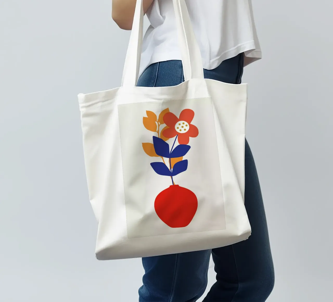 Tinki Tonk tote bag by Kubistika