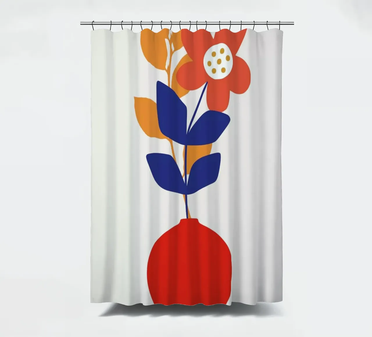 Tinki Tonk shower curtain by Kubistika