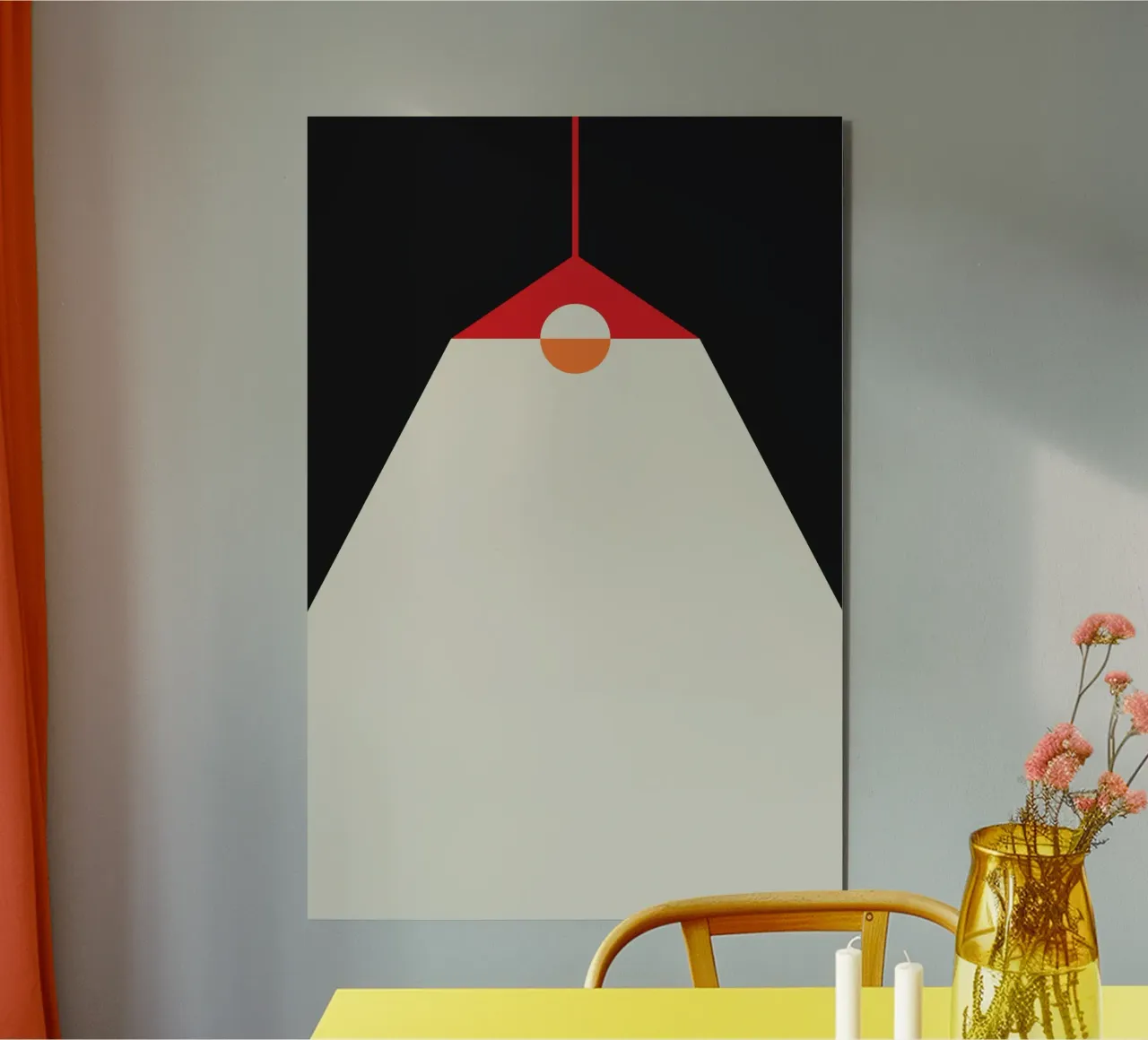 Light in the dark alluminio dibond da galihstudio