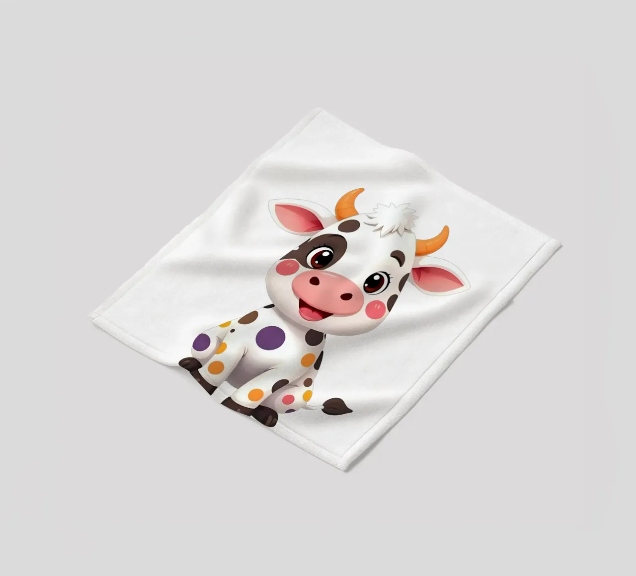 Kuh_5a coperta in pile da Tierisch bunt by LK