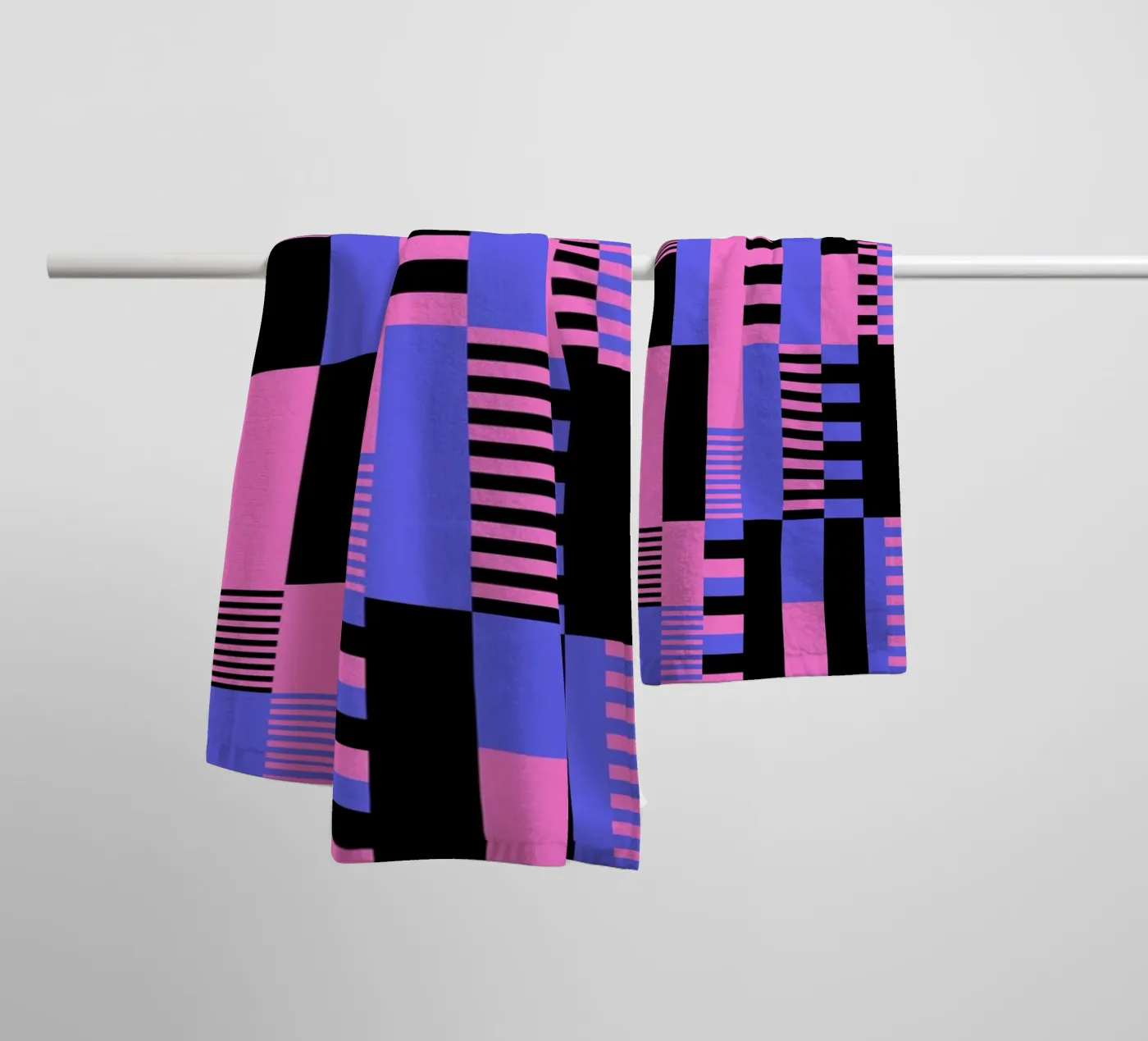 Blocks 2 towel by La Come Di