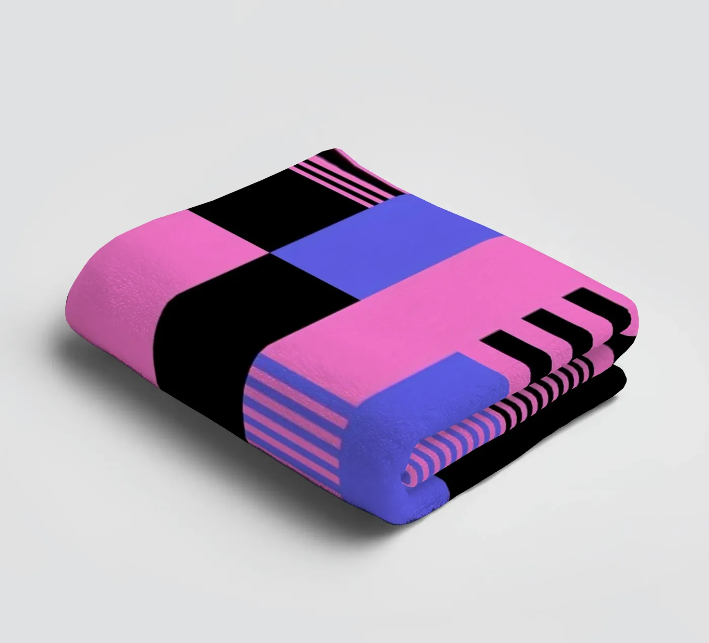 Blocks 2 towel by La Come Di