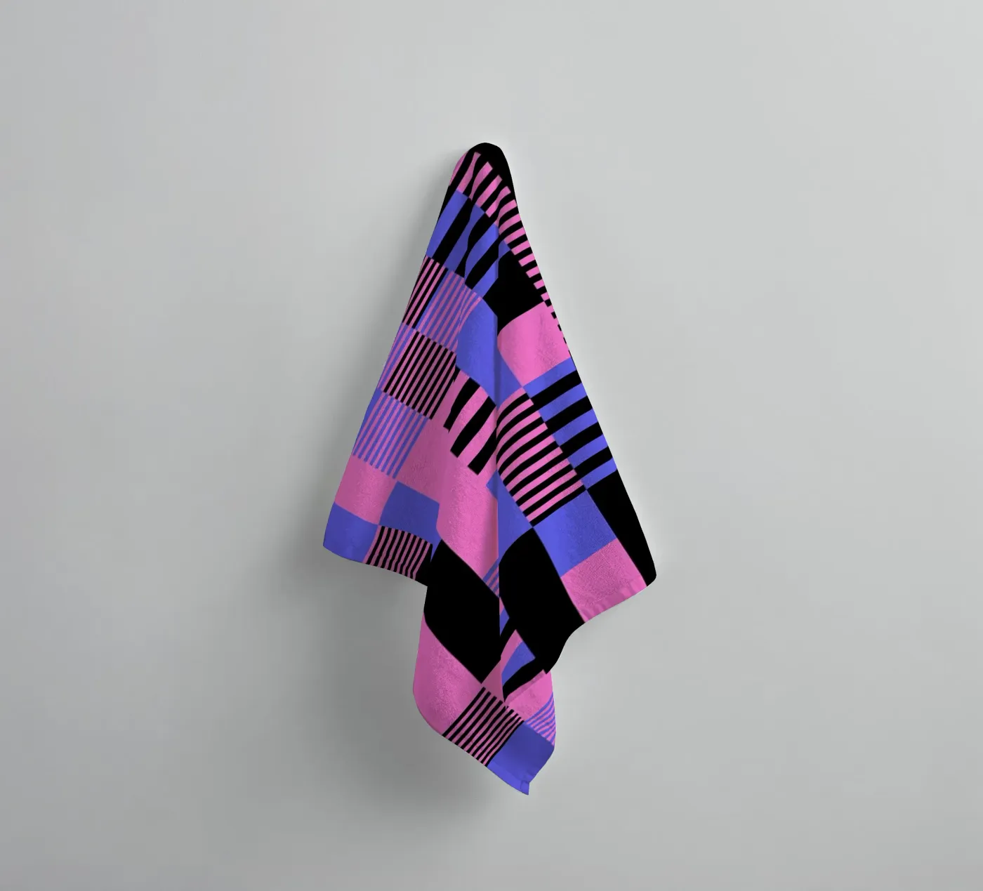 Blocks 2 towel by La Come Di