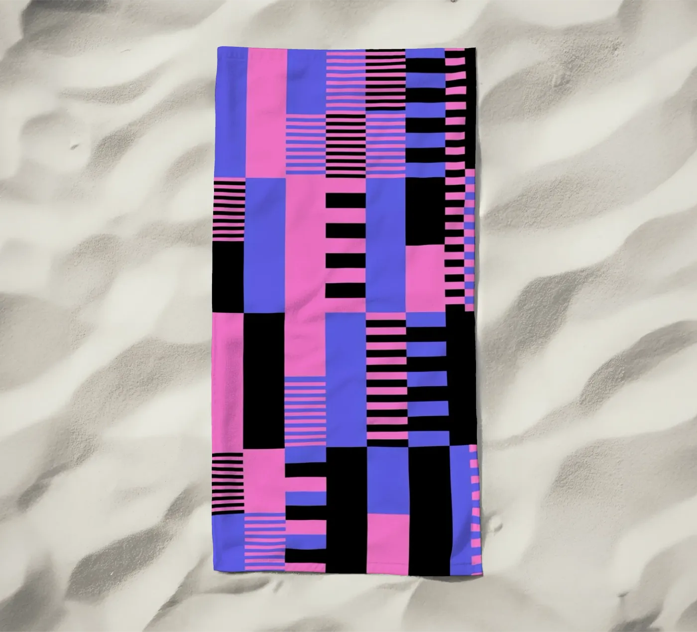 Blocks 2 strandhanddoek van La Come Di