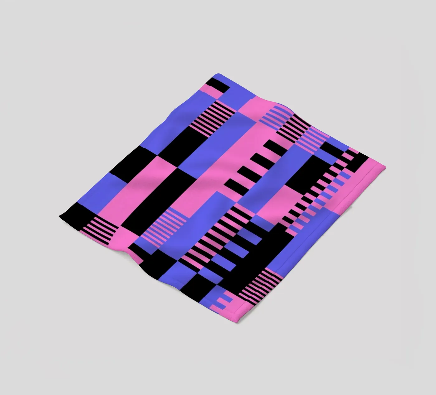 Blocks 2 fleecedeken van La Come Di