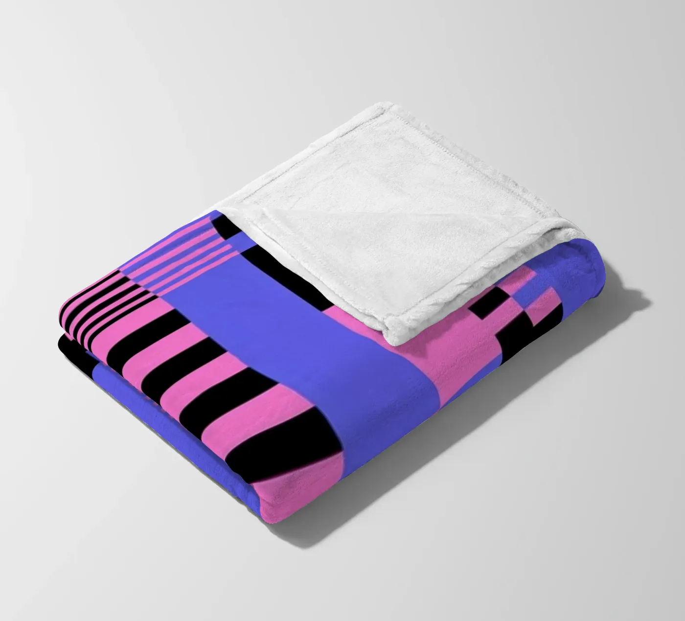 Blocks 2 fleecedeken van La Come Di