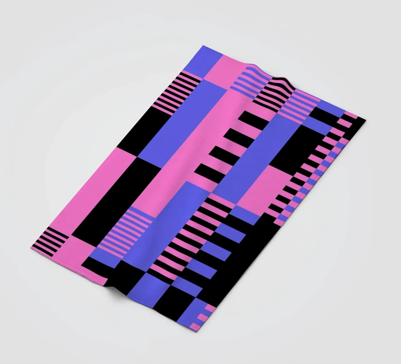 Blocks 2 fleecedeken van La Come Di