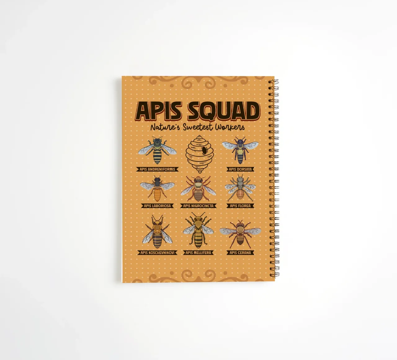 Apis Squad - Api da miele diario ad anelli da pixelbull - medieval art and more