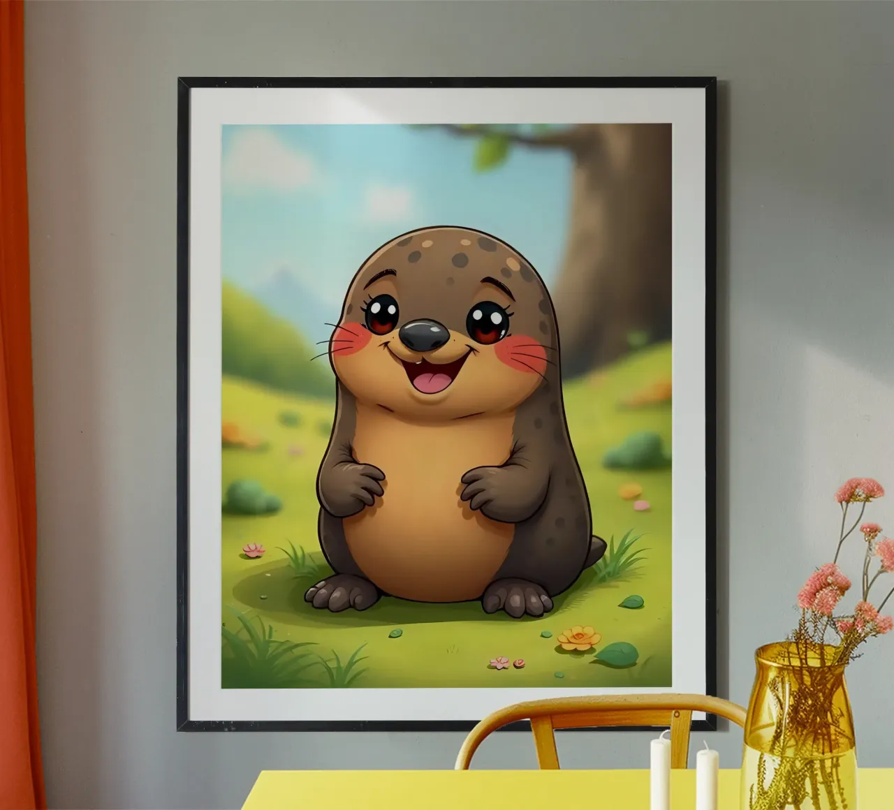 Talpa_1 poster da Tierisch bunt by LK