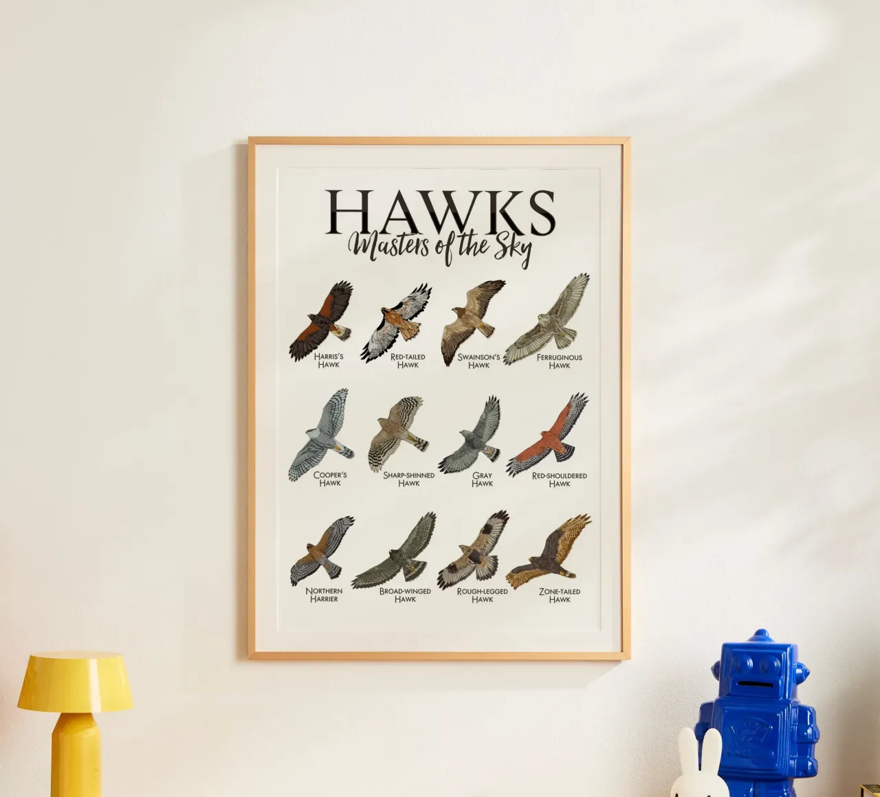 Falchi e falchetti poster da pixelbull - medieval art and more