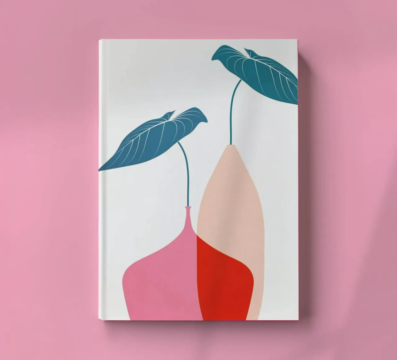 Scandinavian Bouquet notebook by Kubistika