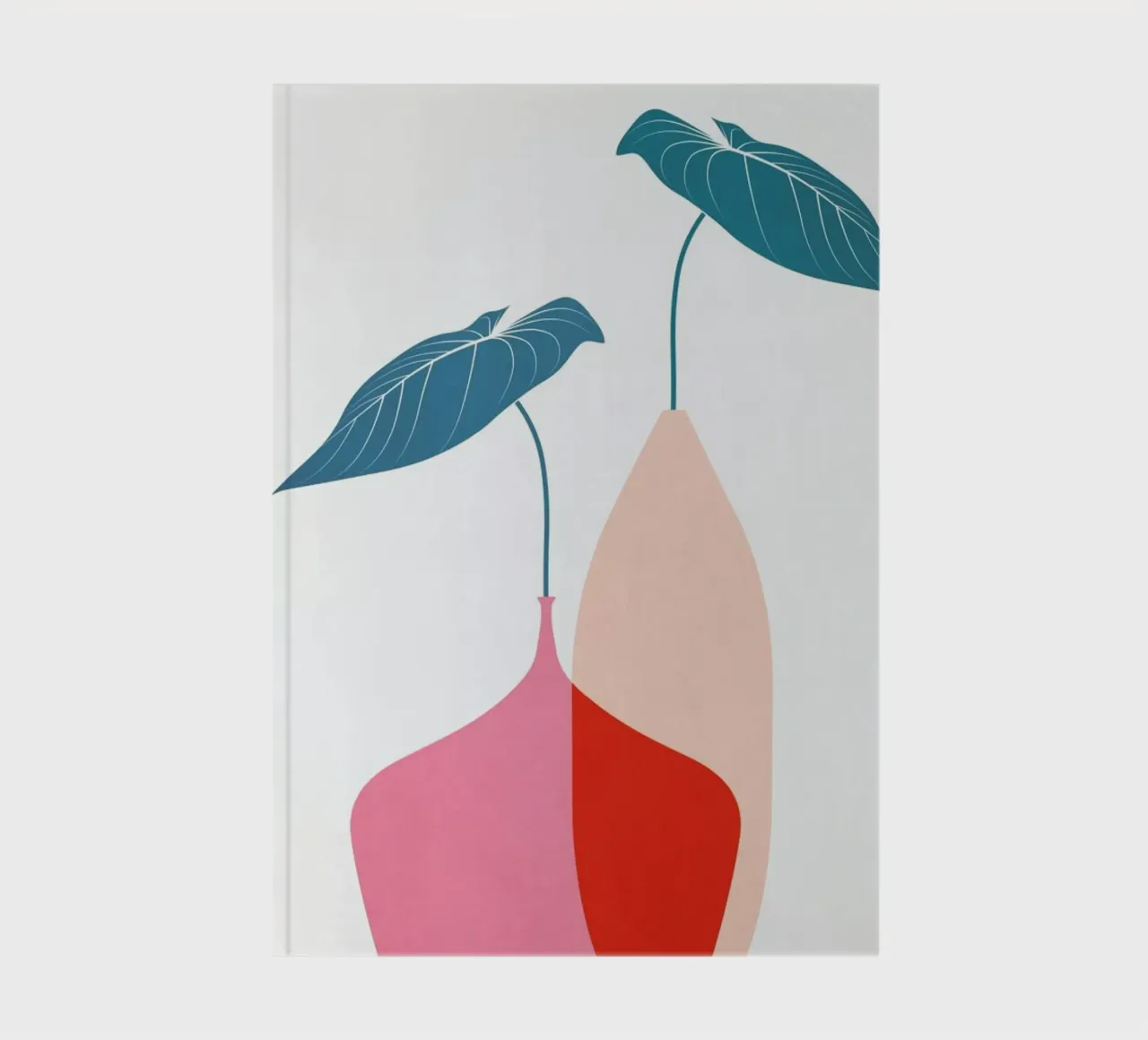 Scandinavian Bouquet notebook by Kubistika