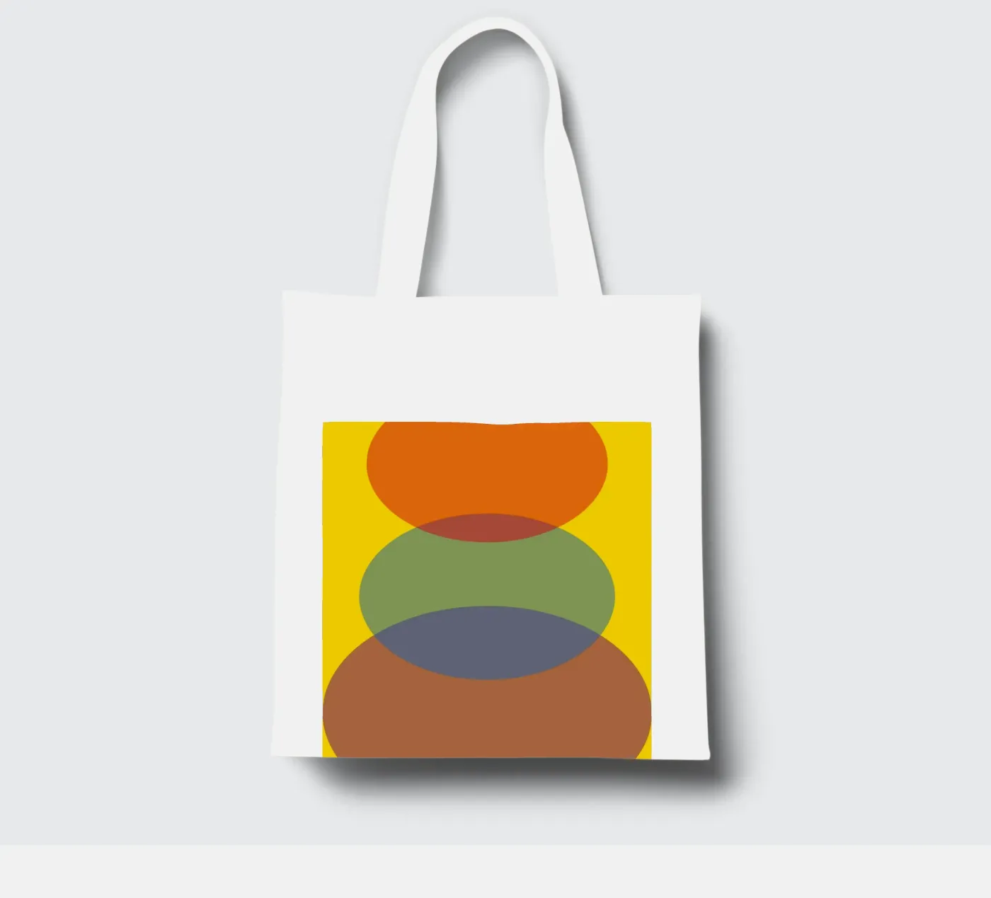 Stone Rainbow Stack tote bag by galihstudio