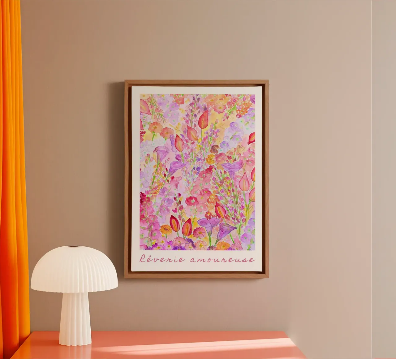 Rêverie amoureuse canvas by melimelocreations