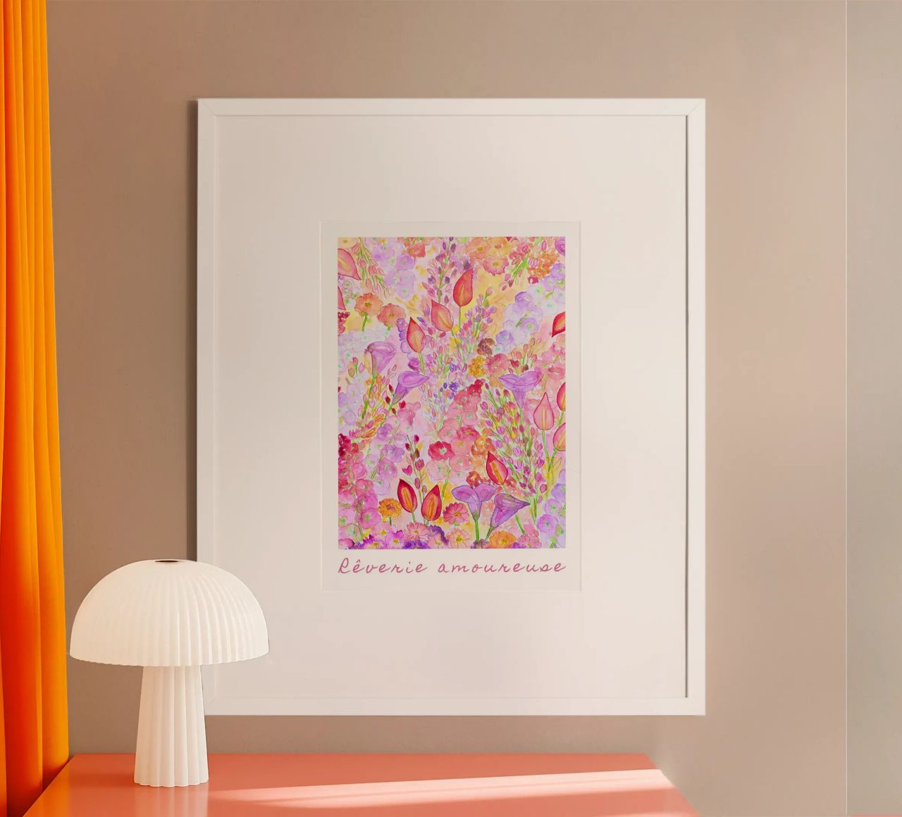 Rêverie amoureuse poster de melimelocreations