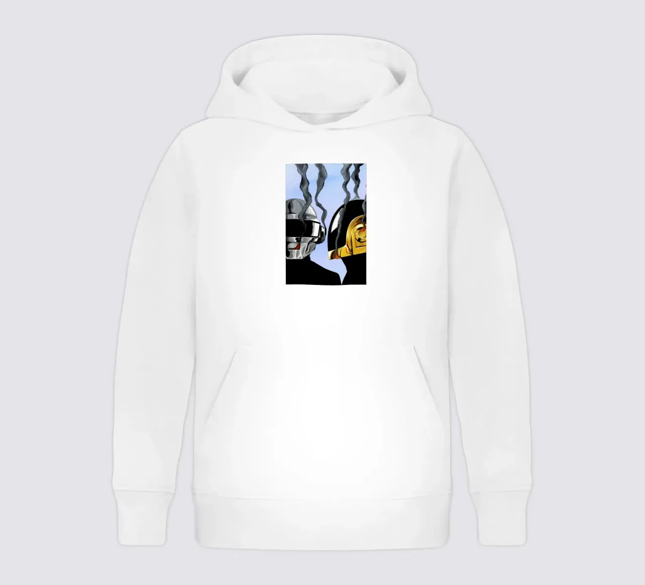 Daft Punk Deux felpa bambino con cappuccio da Famous When Dead