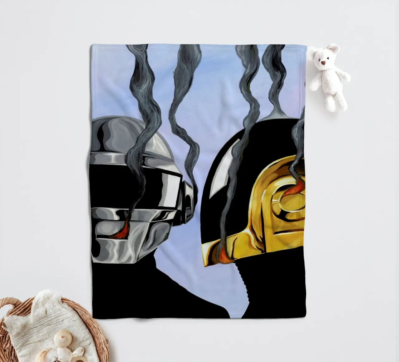 Daft Punk Deux coperta in pile da Famous When Dead