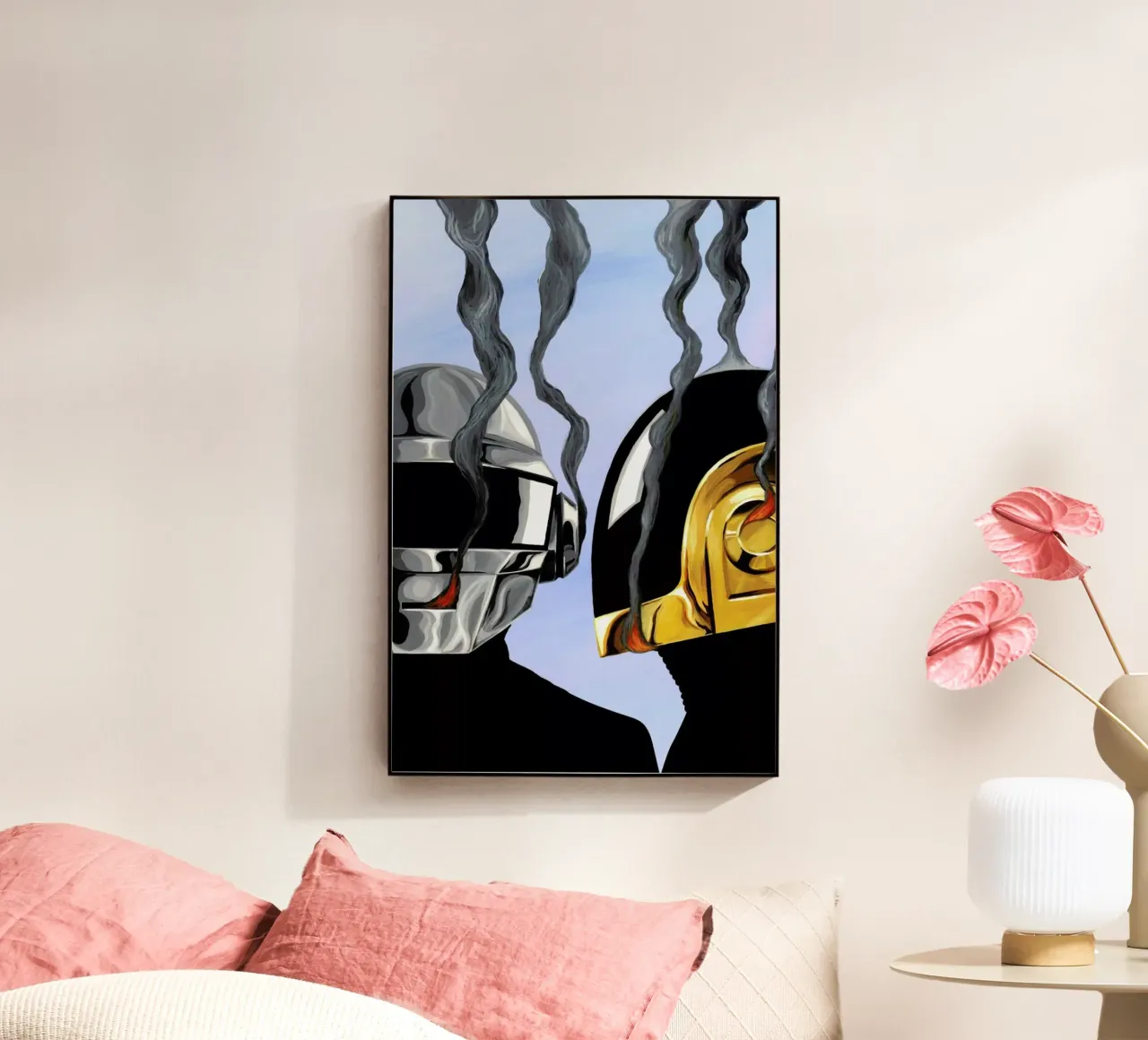 Daft Punk Deux plexiglass da Famous When Dead