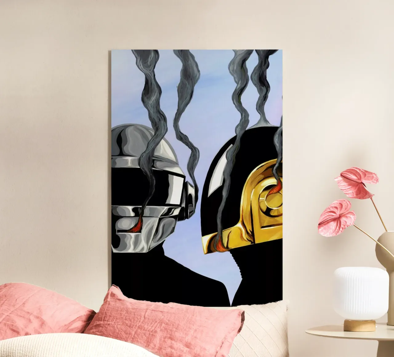 Daft Punk Deux plexiglass da Famous When Dead