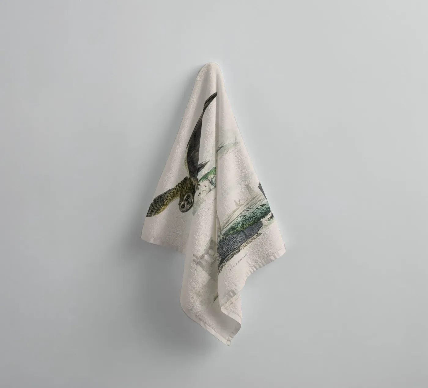 Owls badhanddoek van Flora & Fauna