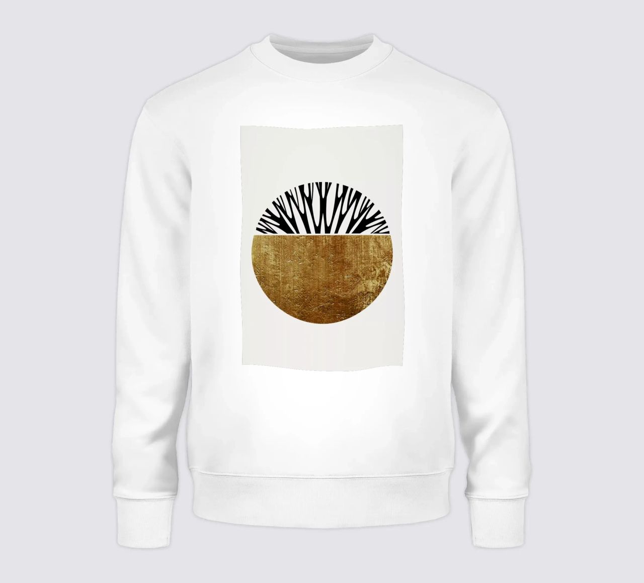 Abstractika Gold sudadera de Kubistika