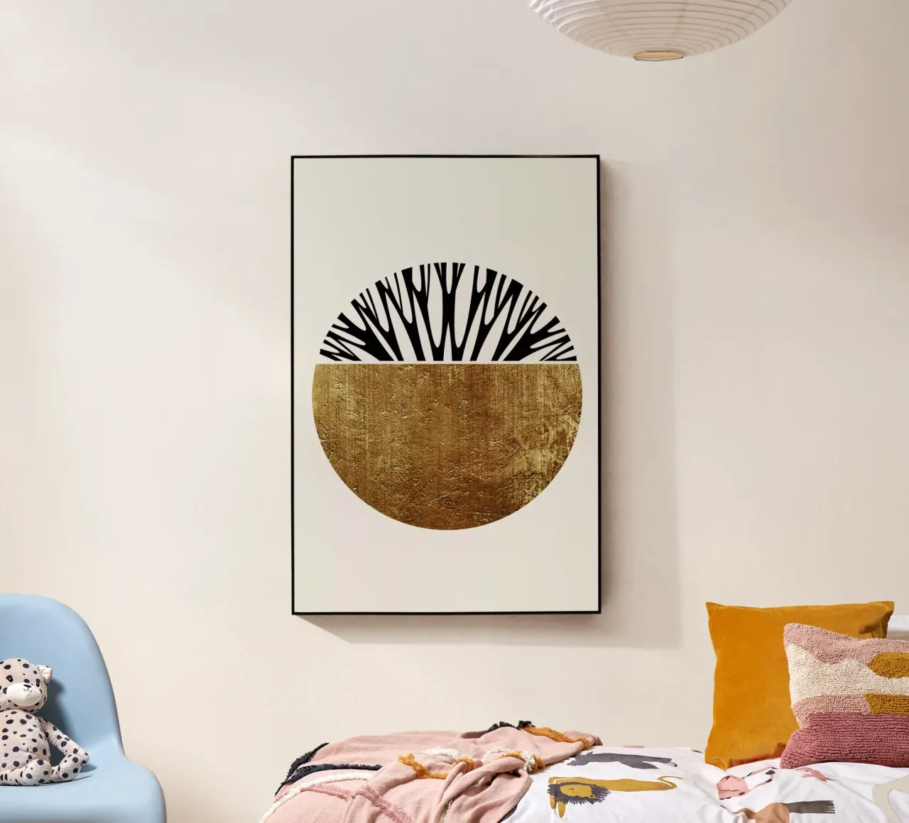 Abstractika Gold plexiglass da Kubistika