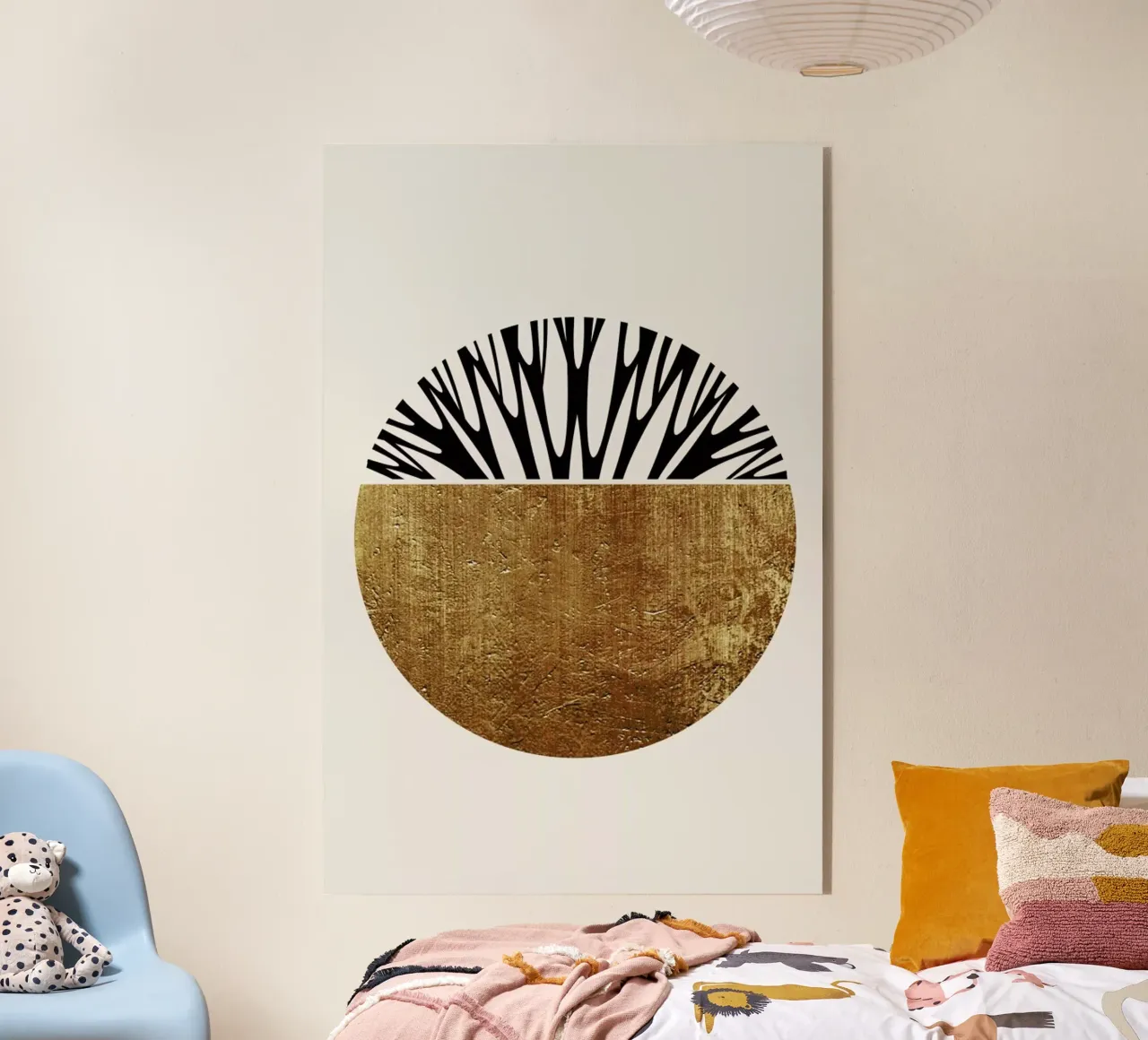 Abstractika Gold plexiglass da Kubistika