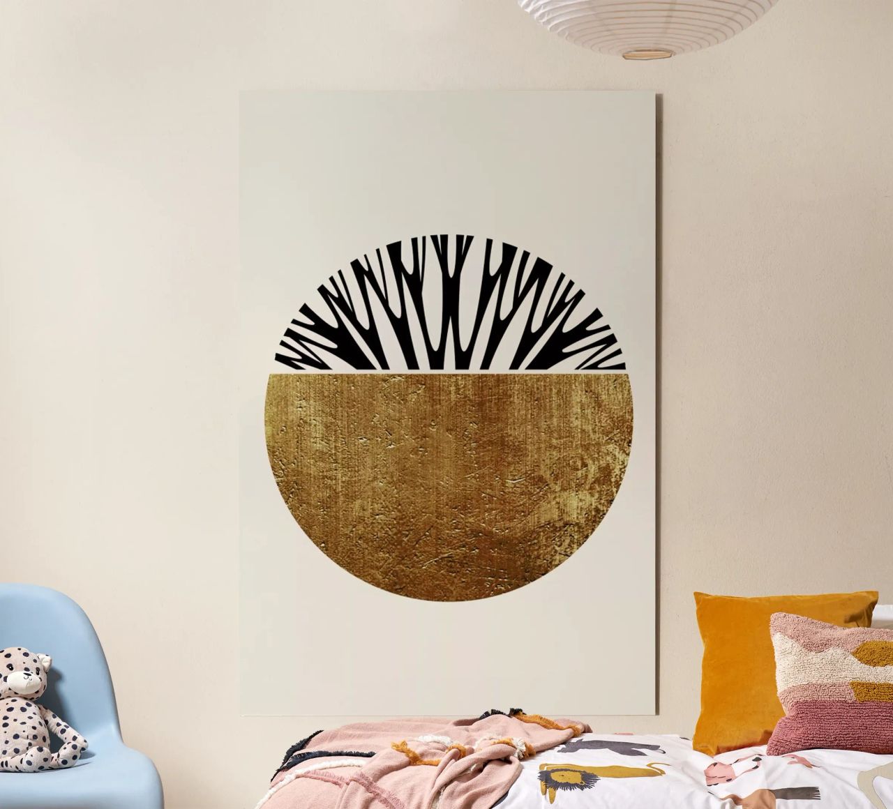 Abstractika Gold placa de forex de Kubistika