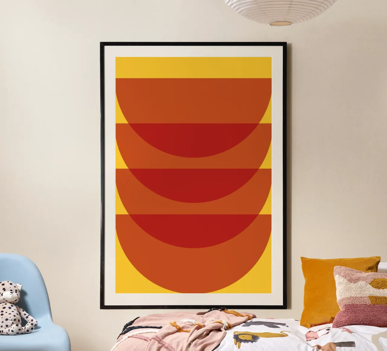 Bowl stack poster by galihstudio