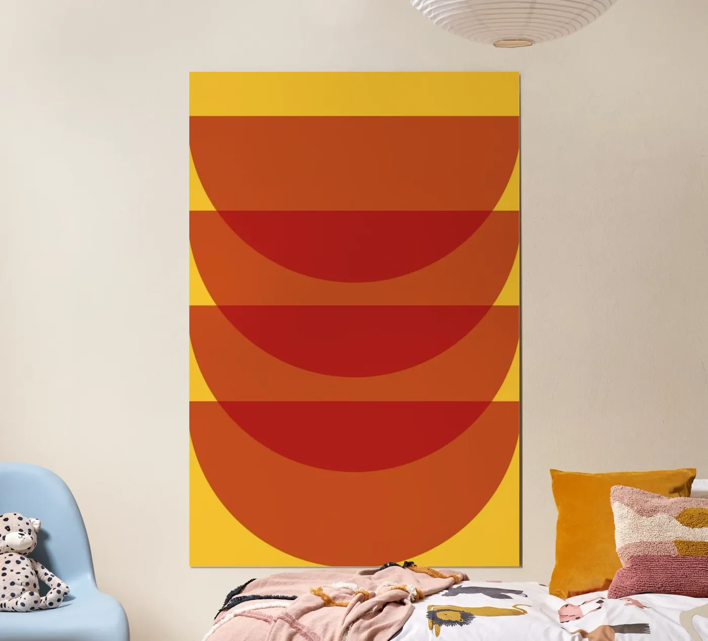 Bowl stack poster by galihstudio