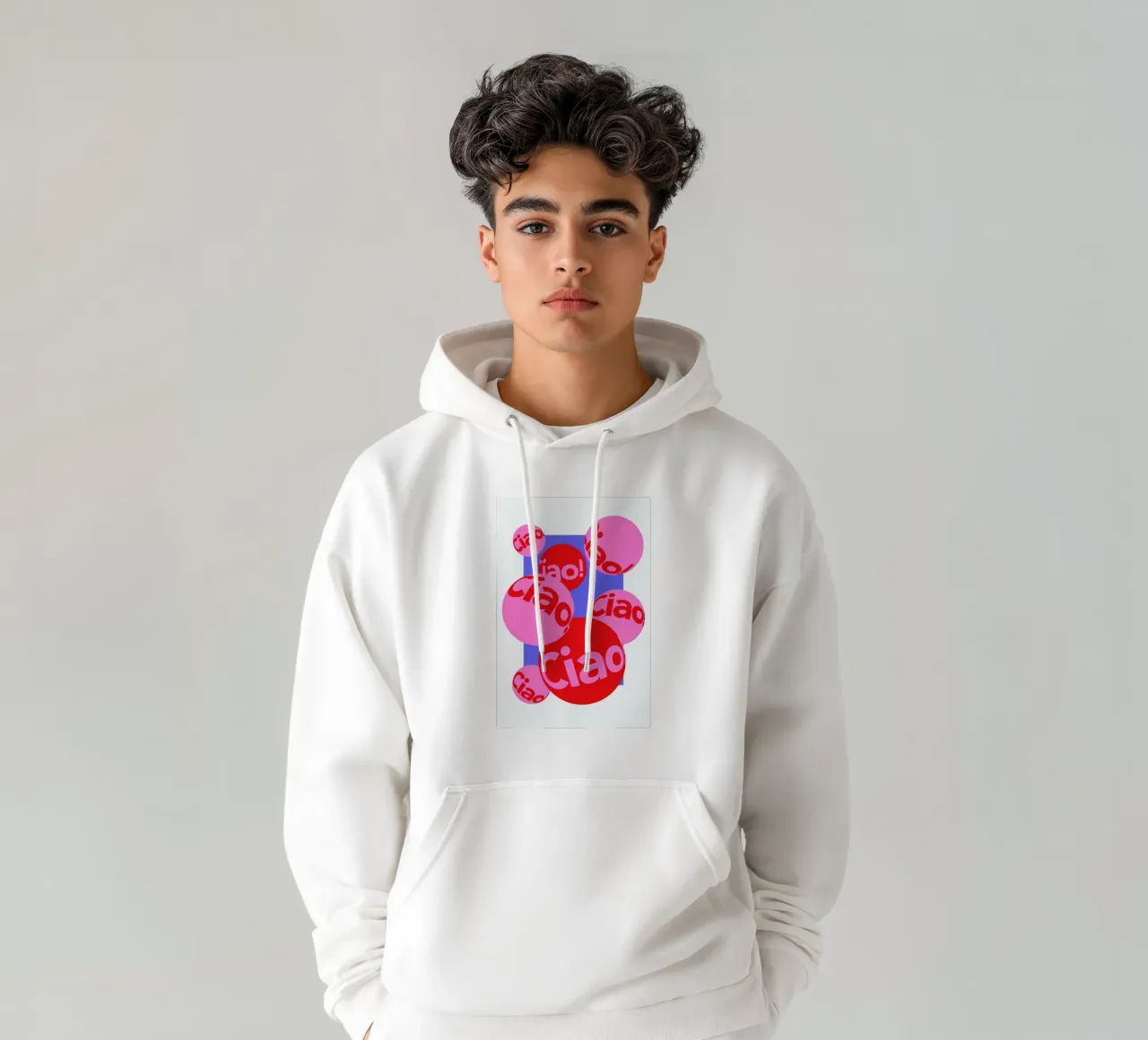 Ciao hoodie by La Come Di