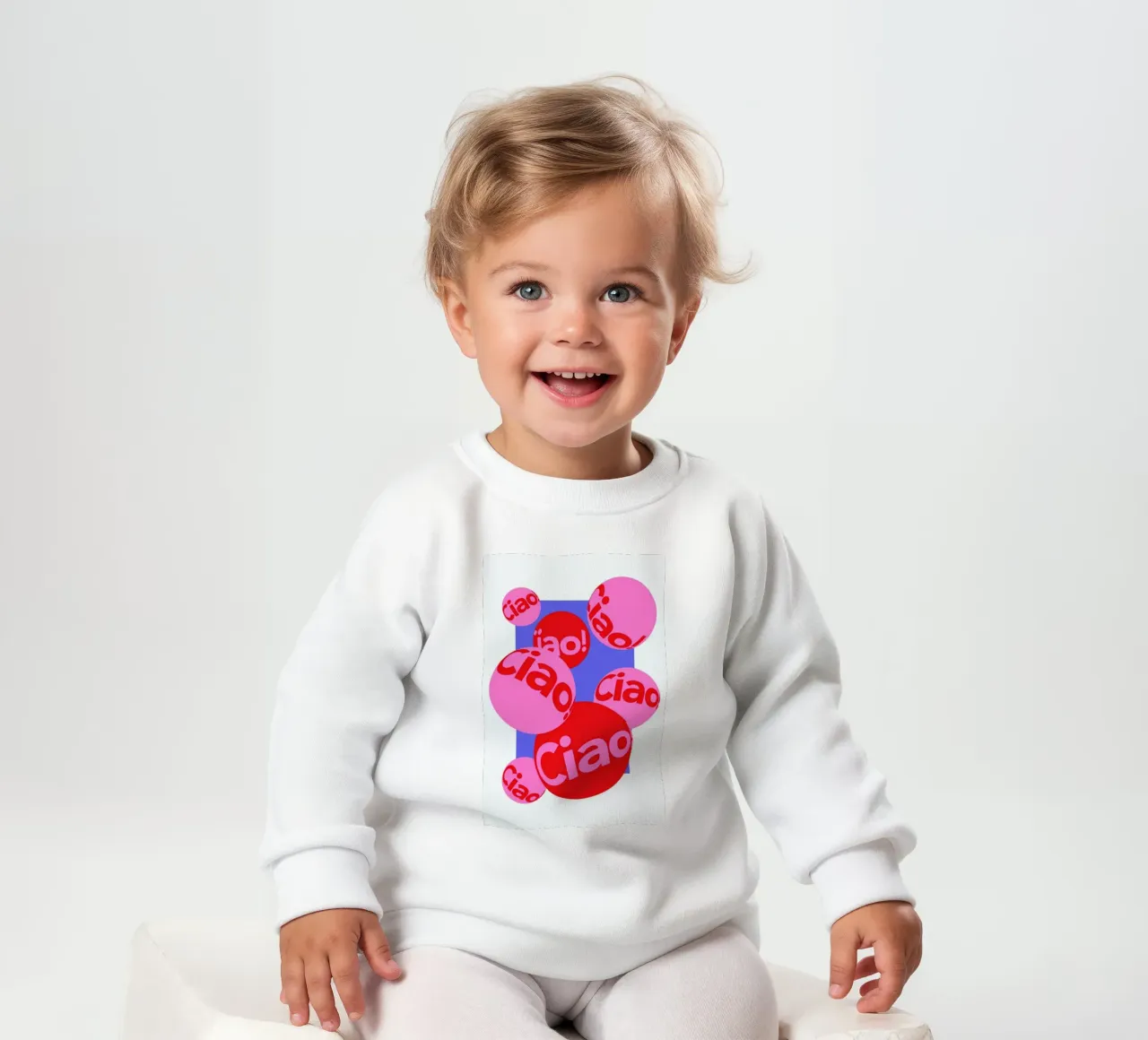 Ciao baby sweatshirt van La Come Di