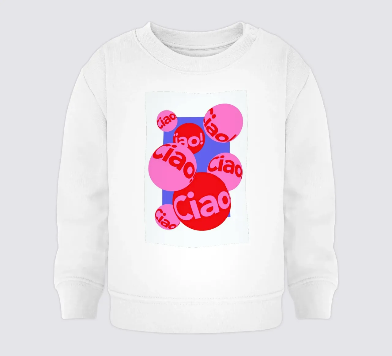 Ciao baby sweatshirt van La Come Di