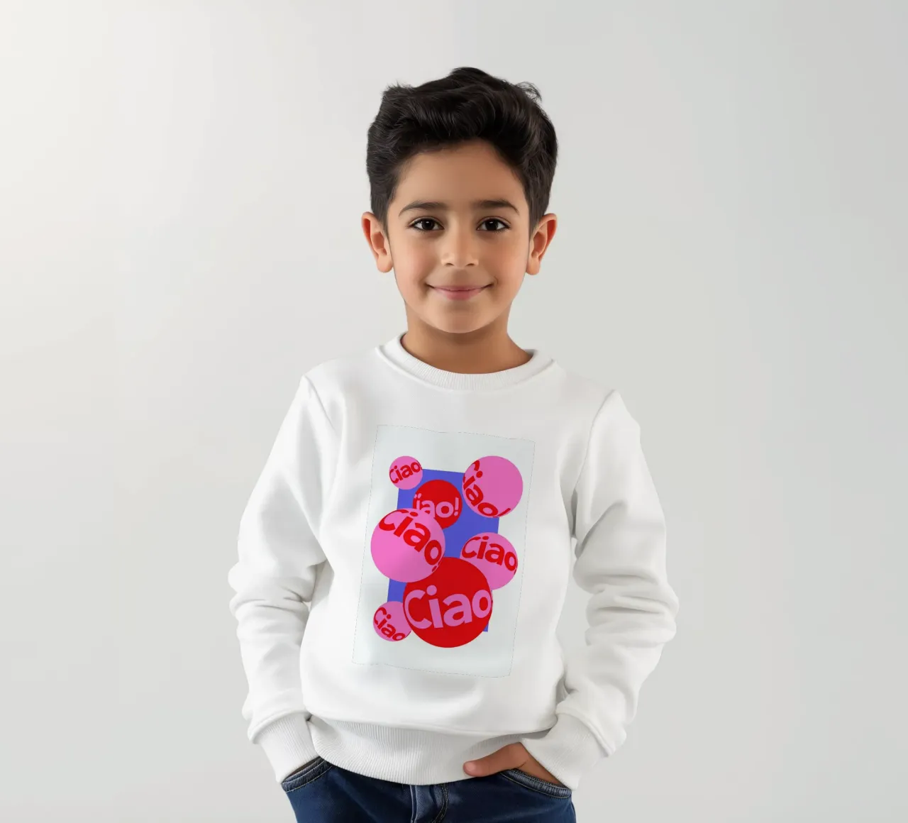 Ciao sudadera para niño de La Come Di