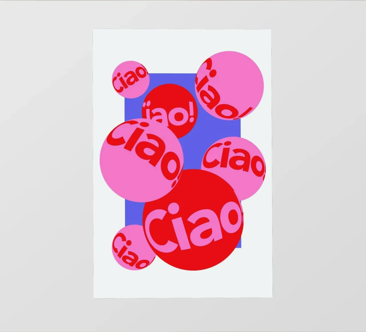 Ciao telo in pvc da La Come Di