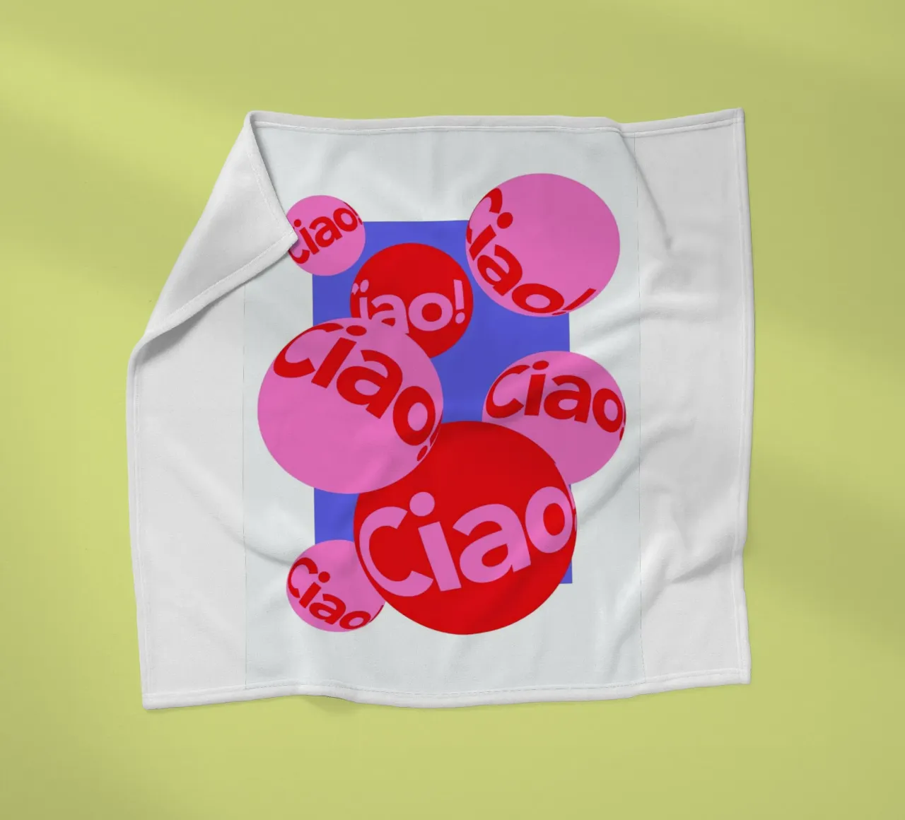 Ciao coperta in pile da La Come Di