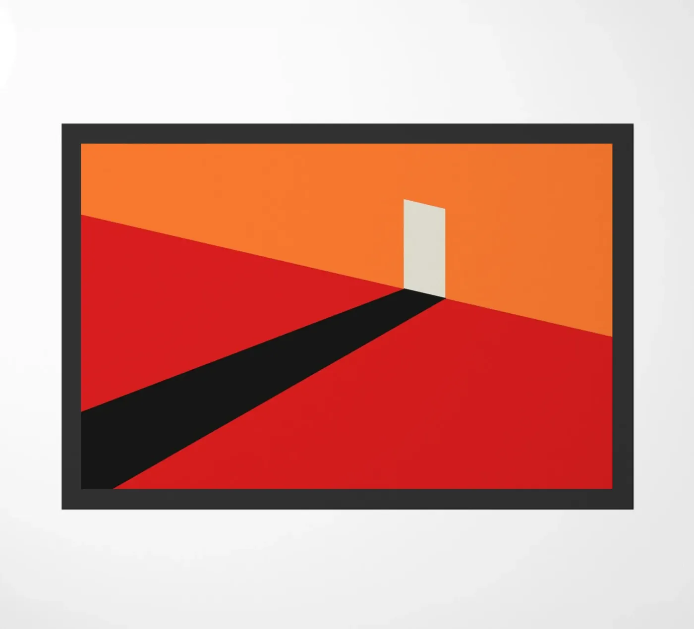 Shadow Light Vibrant deurmat van galihstudio