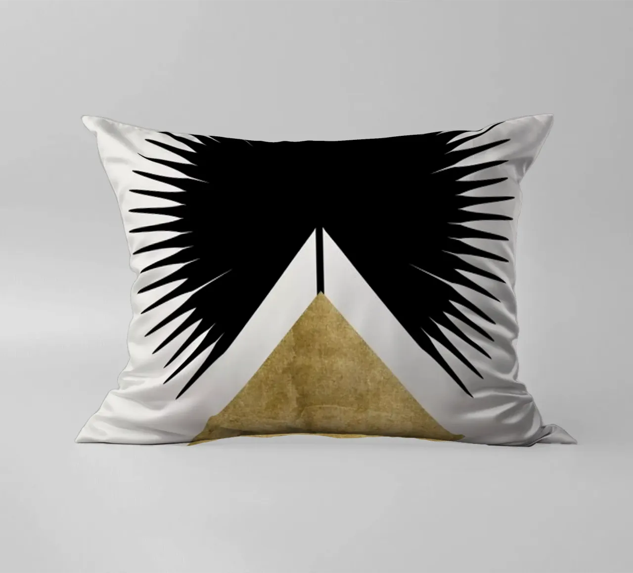 Shape No. 14 decorative cushion by Kubistika