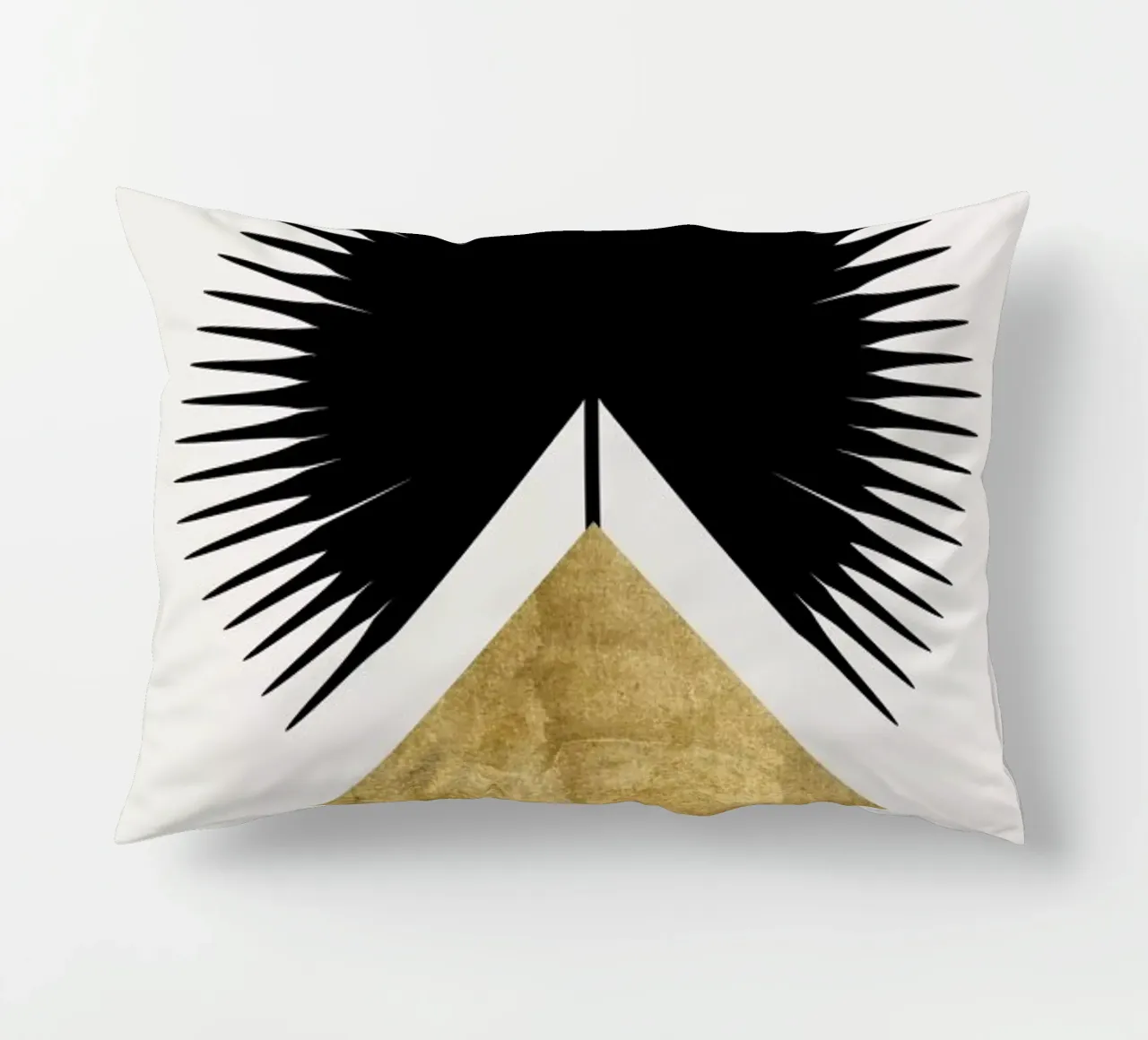 Shape No. 14 decorative cushion by Kubistika