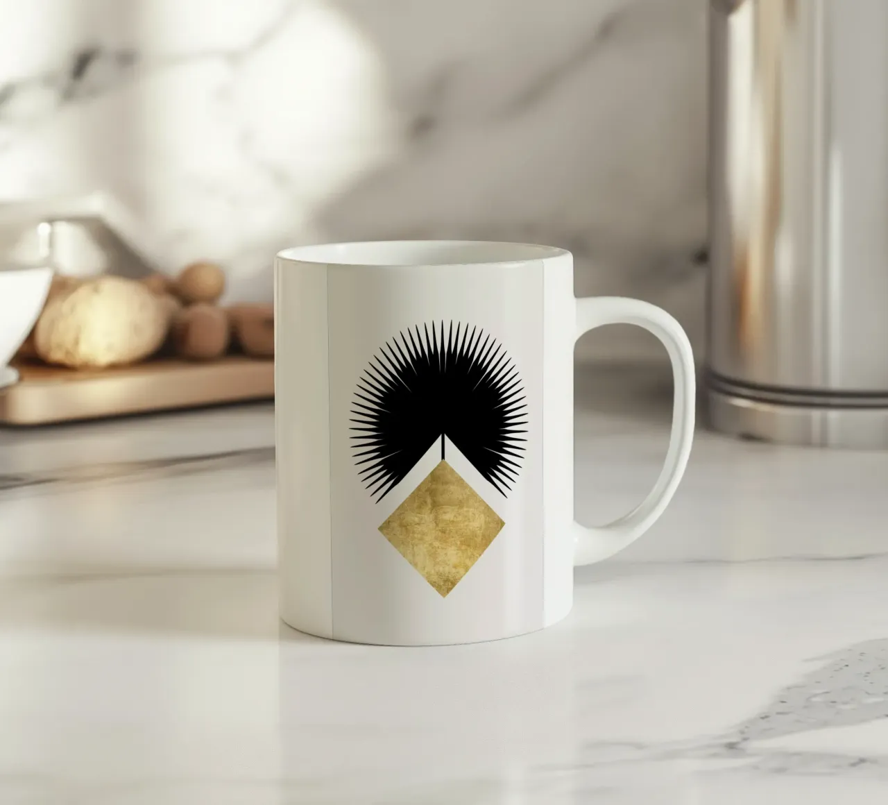 Shape No. 14 Keramik Tasse von Kubistika