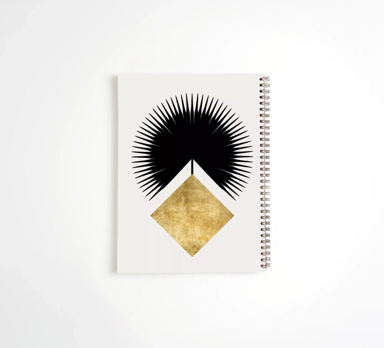Shape No. 14 spiral notebook by Kubistika