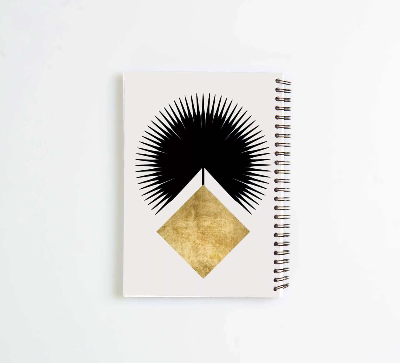 Shape No. 14 spiral notebook by Kubistika