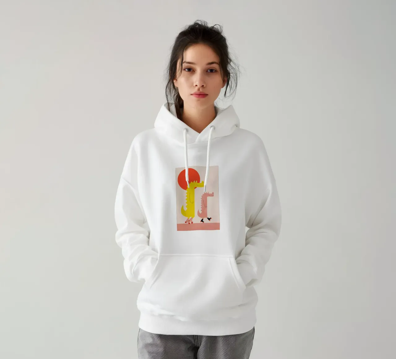 Roller Crocs felpa con cappuccio da Little Flourishes