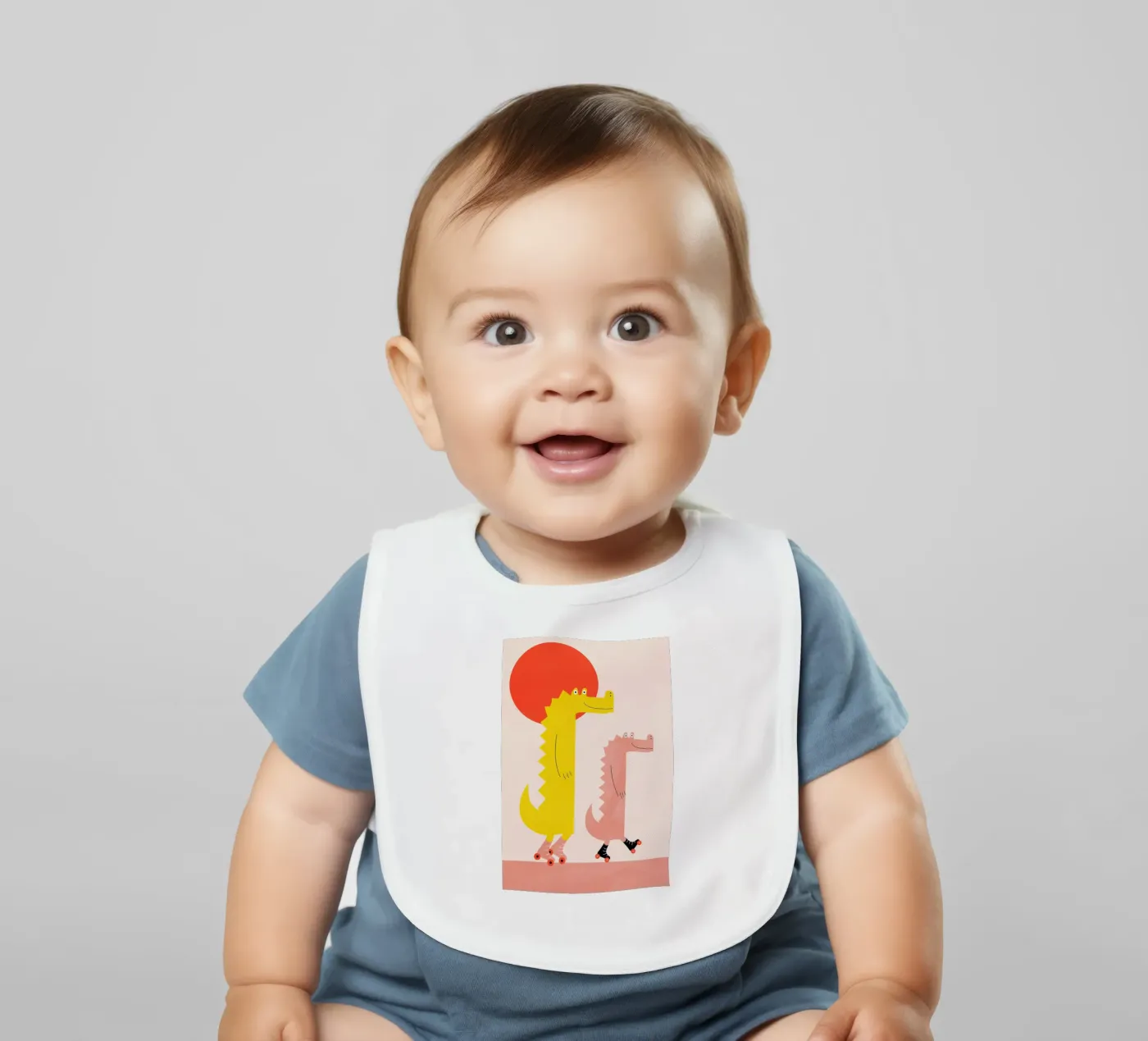 Roller Crocs bavaglino da Little Flourishes