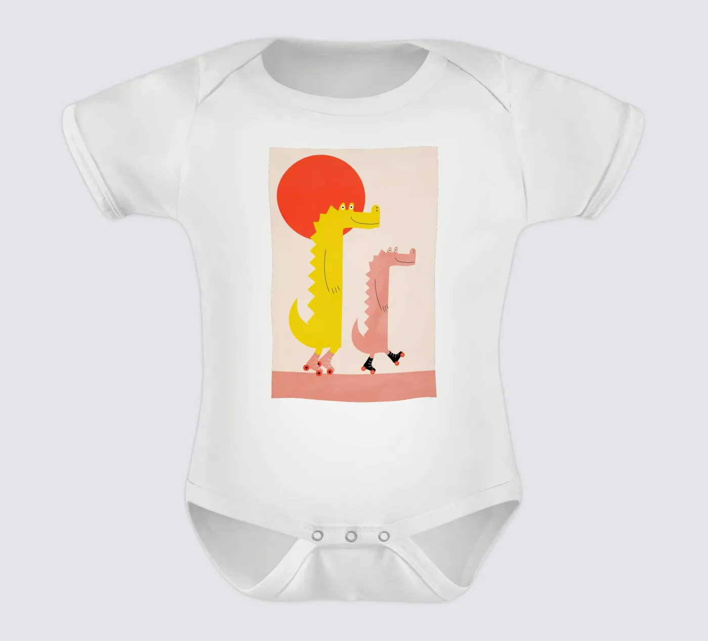 Roller Crocs body bébé de Little Flourishes