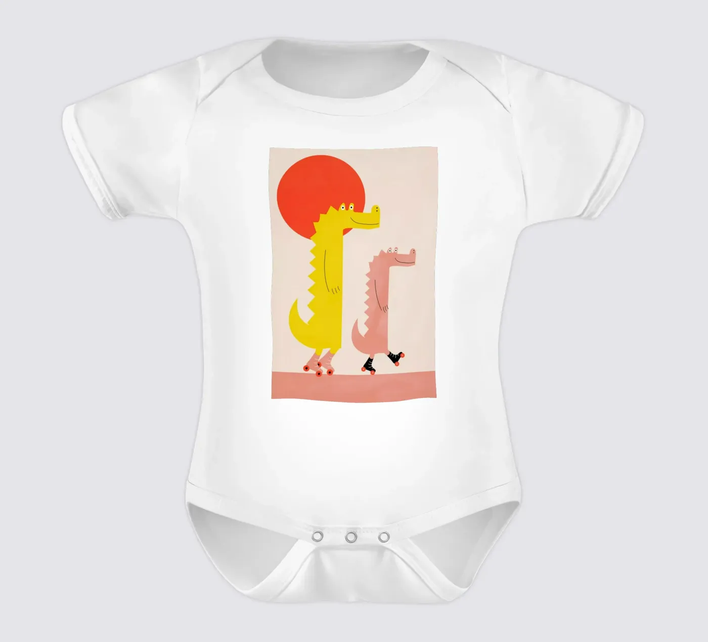 Roller Crocs body bébé de Little Flourishes